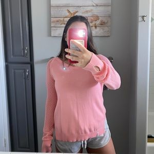 cute pink sweater
